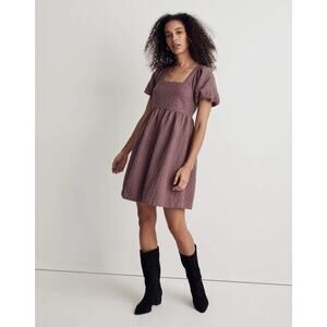 Madewell Purple Mini Dress